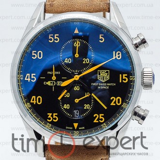 Tag Heuer Carrera 1887 SpaseX Silver-Yellow