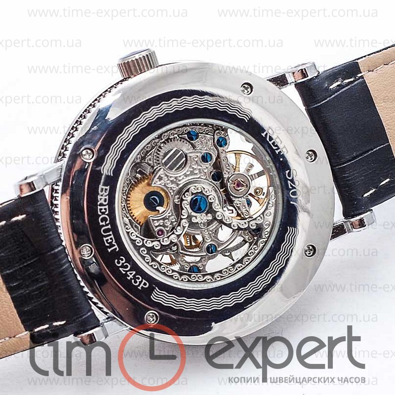 Breguet Classique Skeleton Steel Black Breguet Brg5075