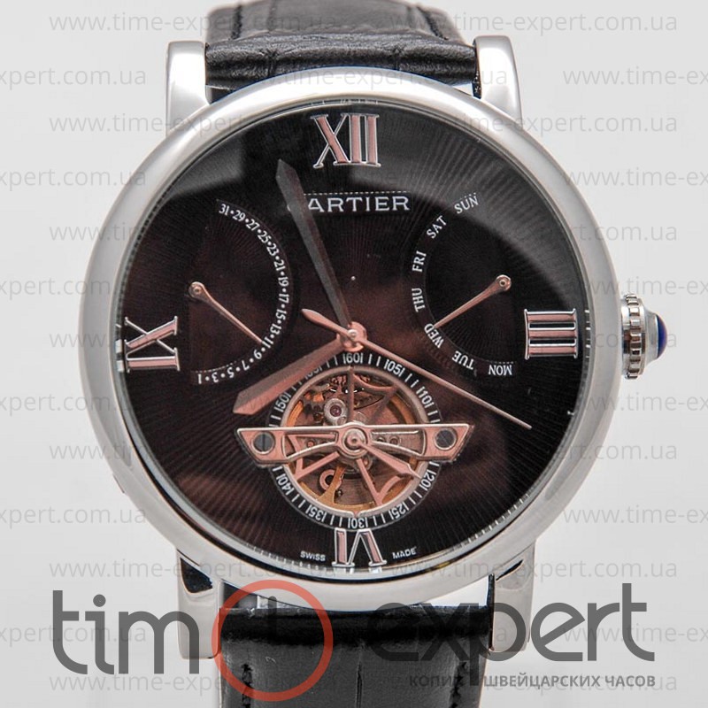 Cartier Ronde Solo De Cartier Turbillon Steel