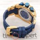 Invicta Chronograph Gold-Blue
