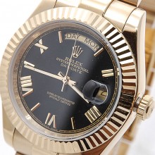 Rolex Day-Date Yellow-Gold-Black