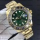 Rolex GMT-MASTER II All Yellow-Gold-Green