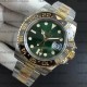Rolex GMT-MASTER II All Bicolor-Gold-Green