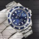 Rolex Submariner White Diamonds Blue