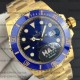 Rolex Submariner 116618LB Gold Blue