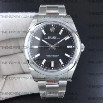 Rolex Oyster Perpetual Black 39mm 114300
