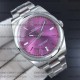 Rolex Oyster Perpetual Red Grape 39mm 114300