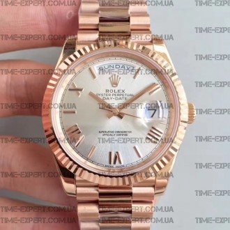 Rolex Day-Date 40 228235 Silver Dial