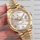 Rolex Day-Date 40 228238 Yellow Gold Silver Dial