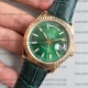 Rolex Day-Date II 118138 Green Yellow Gold