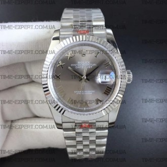 Rolex DateJust 36 126234 Gray Dial Roman Markers