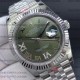Rolex DateJust 36 126234 Steel Green Dial Diamonds Roman Markers