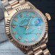 Rolex DateJust 28mm Ice Blue Textured Dial