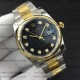 Rolex DateJust 36 116234 Black Jubilee Dial On Oyster Bracelet 3135