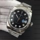 Rolex DateJust 36 116234 Diamond Black Jubilee Dial Oyster Bracelet 3135