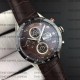 Tag Heuer 43mm Carrera Calibre 16 Day-Date Brown Dial on Leather strap