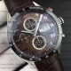 Tag Heuer 43mm Carrera Calibre 16 Day-Date Brown Dial on Leather strap
