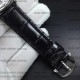 Iwc 39mm Portofino Automatic White Dial on Black Leather Strap
