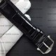 Iwc 39mm Portofino Automatic Black Dial on Black Leather Strap