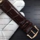 Iwc 39mm Portofino Automatic White Dial on Brown Leather Strap